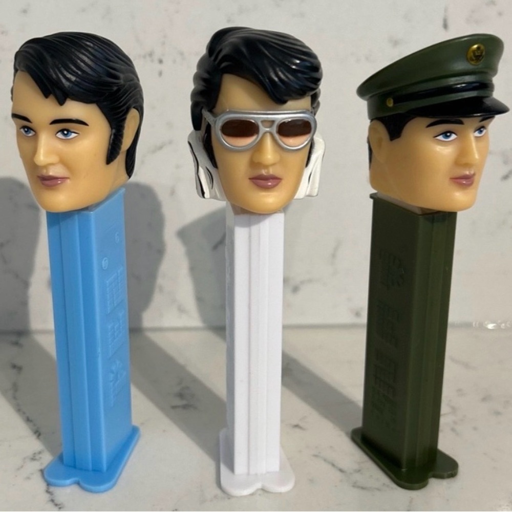 ELVIS PRESLEY PEZ Dispensers Collectible Set